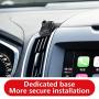 LUNQIN Car Phone Holder for Ford Edge SUV 2015-2020 Auto Accessories Navigation Bracket Interior Decoration Mobile Cell Phone Mount