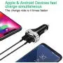 USB C Car Charger, Dual QC 3.0 Fast Car Charger Adapter with 3.3ft Fast Charging Cable Compatible for iPhone, Samsung, LG, iPad, 6A 48W and More.(2 Charger + 2 Cable) USB C Car Charger, Dual QC 3.0 Fast Car Charger Adapter with 3.3ft Fast Charging Cable Compatible for iPhone, Samsung, LG, iPad, 6A 48W and More.(2 Charger + 2 Cable)