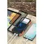 Hiluckey Solar Charger 16000mAh Wireless Portable Charger with 2 USB Ports Waterproof Power Bank with 15 LEDs Flashlight Outdoor External Battery Pack for iPhone, Samsung, iPad and More
