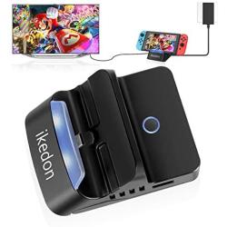 Switch Dock, ikedon Portable TV Docking Station Replacement for Nintendo Switch with HDMI and USB 3.0 Port