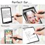 Zsdele Fine Point Pro Stylus Pen with Clear Disc for iPhone, iPad, iPad Pro, Samsung Galaxy Cellphones & Tablets and All Other Touch Screen Devices (3Pcs with Accessories)