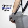 UBeesize Bundle 51" Extendable Tripod Stand with Bluetooth Remote for iPhone & Android Phone & Camera Neck Shoulder Sling Strap, Compatible with Smartphone & Camera.