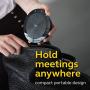 Jabra Speak 510 MS Wireless Bluetooth Speaker for Softphone and Mobile Phone – Link 370 USB Included – Easy Setup, Portable Speaker for Holding Meetings Anywhere with Outstanding Sound Quality (7510-309), Black