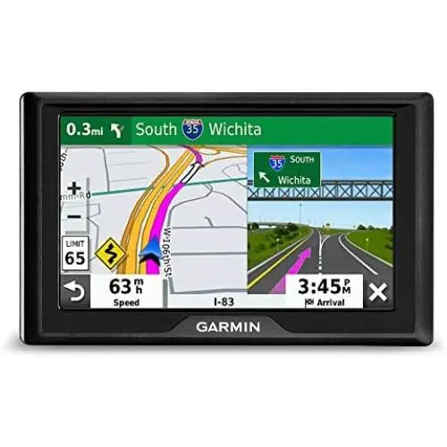 Garmin Drive 52: GPS navigator with 5” display features easy-to-read menus and maps plus information to enrich road trips Garmin Drive 52: GPS navigator with 5” display features easy-to-read menus and maps plus information to enrich road trips