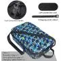 HIJIAO Hard Travel Case for Oculus Quest VR Gaming Headset and Controllers Accessories Waterproof Shockproof Carring case (Blue)