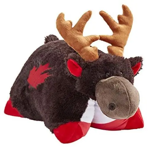 Pillow Pets Canadian Moose Stuffed Animal Plush Toy