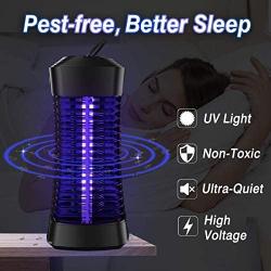 Electric Bug Zapper, Powerful Insect Killer, Mosquito Zappers lamp, UV Bug Light Flying Fly Trap for Indoor