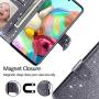 CHICASE Case for Galaxy A71 5G[NOT fit A71 5G UW/A71 4G],Flip Glitter Bling Cute Leather Wallet[Kickstand][Card Slots][Wrist Strap] Shockproof Protective Phone Cover for Samsung Galaxy A71 5G(Gray)