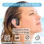 Wireless Earbuds,FIRO TWS Headphones with Soft Ear Hook for Running Gym,Sport Ear Buds IPX5 Waterproof, in-Ear Buds with Best Mic for iPhone&Android,30H Playtime in-Ear Earphones with Charging Case