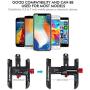 YF Universal Bicycle Phone Mount, Bike Holder Handlebar Cellphone Adjustable, Fits Phones from 3.5-7" Wide, Fall Prevention