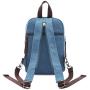 Arbag Small Cute Backpack Vintage Casual Canvas Shoulder Bag Daypack 8528bag,Skyblue