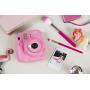 Fujifilm Instax Mini 9 Instant Camera - Flamingo Pink, Fujifilm Instant Mini Rainbow Film, and Fujifilm Instax Groovy Camera Case - Pink Fujifilm Instax Mini 9 Instant Camera - Flamingo Pink, Fujifilm Instant Mini Rainbow Film, and Fujifilm Instax Groovy Camera Case - Pink