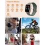 YAMAY Smart Watch Fitness Tracker Watches for Men Women, Fitness Watch Heart Rate Monitor IP68 Waterproof Digital Watch with Step Calories Sleep Tracker, Smartwatch Compatible iPhone Android Phones