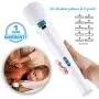 Therapeutic Personal Massager - Handheld Cordless and Powerful Wand - 8 Speeds 20 Vibrating Patterns - USB Rechargeable - Magic Recovery Effect for Women and Men, Body, Neck, Back & Shoulders