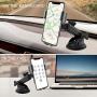 Wireless Charger Car Phone Mount, Squish Qi Fast Charging Wireless Car Charger Mount 10W 7.5W, Cell Phone Holder for iPhone Xs Max/XS/XR/X/8Plus/8 and for Samsung S10/S9/S9+/S8/S8+/Note9/Note8 etc