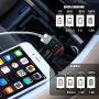 USB Car Charger 4 Port Fast Chargers 3.0 Multi Sockets 2.4 Amp for iPhone Samsung