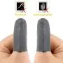 12 Pieces Mobile Game Finger Sleeve Controller Breathable Anti-Sweat Smooth Touch Screen Finger Protector, 0.5 mm Silver Fiber Finger Sleeve for Mobile Phone Games 12 Pieces Mobile Game Finger Sleeve Controller Breathable Anti-Sweat Smooth Touch Screen Finger Protector, 0.5 mm Silver Fiber Finger Sleeve for Mobile Phone Games