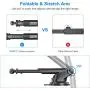 Cell Phone Holder for Car - RAXFLY Windshield Air Vent Car Phone Mount 360 Degree Rotation Suction Cup Dashboard Phone Holder Car Mount Compatible with iPhone 11 8 Plus X XR Max Samsung Note 10 Plus