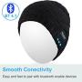 Rotibox Bluetooth Beanie Hat Wireless Headphone for Outdoor Sports Xmas Gifts