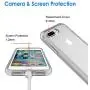 JETech Case for Apple iPhone 8 Plus and iPhone 7 Plus 5.5-Inch, Shock-Absorption Bumper Cover, Anti-Scratch Clear Back, Grey