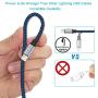 iPhone Charger, Nylon Braided Lightning Cable DABUSTAR 3Pack 6ft Fast Charging High Speed Data Sync Cord Phone Connector Compatible with iPhone 11 Pro MAX XS MAX XR XS X 8 7 Plus 6S iPad Mini Air Pro