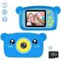 Yuehuam Kids Camera for Boys Birthday Toy Gifts Portable Mini 2 Screen Child Camera 20MP Dual Lens Video Camera DV Camcorder with 32G Memory Card Yuehuam Kids Camera for Boys Birthday Toy Gifts Portable Mini 2 Screen Child Camera 20MP Dual Lens Video Camera DV Camcorder with 32G Memory Card