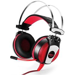 Lindada KOTION Each GS500 3.5mm Gaming Game Headset Headphone Earphone Headband with Mic Stereo Bass LED Light for PS4 PC Computer Laptop Mobile Phones