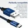 Micro USB Cable,XIAE 5Pack (3/3/6/6/10FT) Nylon Braided Fast Charging Cable Aluminum Housing USB Charger Android Cable for Samsung Galaxy S7 Edge S6 S5,Android Phone,LG G4,HTC and More-Black&Blue Micro USB Cable,XIAE 5Pack (3/3/6/6/10FT) Nylon Braided Fast Charging Cable Aluminum Housing USB Charger Android Cable for Samsung Galaxy S7 Edge S6 S5,Android Phone,LG G4,HTC and More-Black&Blue