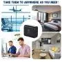 Dual USB Wall Charger, Costyle 3 Pack 30W 2 Ports Adaptive Fast Charging Block (Quick Charge QC 3.0 & 5V 2.4A) Wall Plug Compatible for iPhone 11 XS Max, Samsung Galaxy S9 S8, iPad Mini, Pixel (Black)