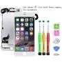 Screen Replacement Compatible with iPhone 8 Plus Full Assembly - LCD 3D Touch Display Digitizer with Sensors and Front Camera, Fit Compatible with iPhone 8 Plus (White) Screen Replacement Compatible with iPhone 8 Plus Full Assembly - LCD 3D Touch Display Digitizer with Sensors and Front Camera, Fit Compatible with iPhone 8 Plus (White)