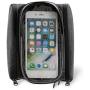 DONGKER Bicycle Handlebar Bag, 1.5L 300D Bike Front Beam Bag Riding Mobile Phone Bag Suitable for 5.5 Inch Mobile Phone