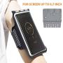 PORTHOLIC Running Arm Bands for Cell Phone, Adjustable Workout Phone Holder Arm Case for iPhone 11/11Pro Max/Xs Max/XR/X/8/7/6s Plus Sports Jogging Band for Samsung Galaxy S10/S9/S8 Plus, Huawei P30