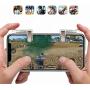 ZHUOTOP Phone Game Trigger Mobile Game Joystick Mobile Game Button Aim Key Controller 1pair Transparent