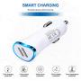 Type C Charger, Dual Port Wall Charger, Car Charger, AndHot 2.1A Charging Block+USB Car Adapter+2-Pack 6ft Type C Fast Charging Cable Compatible for LG Stylo 4/5 G8/V50/V40/G7 ThinQ Q7+ V30 V20 G6 G5