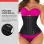 Burvogue Waist Trainer for Weight Loss-Women Trimmer Slimmer Belt Latex Corset Cincher Body Shaper