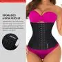 Burvogue Waist Trainer for Weight Loss-Women Trimmer Slimmer Belt Latex Corset Cincher Body Shaper