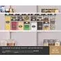 Chefs Path Airtight Food Storage Container Set - 7 PC Set - Labels & Marker - Kitchen & Pantry Organization Containers - BPA-Free - Clear Plastic Canisters for Flour, Cereal with Improved Lids Chefs Path Airtight Food Storage Container Set - 7 PC Set - Labels & Marker - Kitchen & Pantry Organization Containers - BPA-Free - Clear Plastic Canisters for Flour, Cereal with Improved Lids