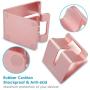 Cell Phone Stand, ZTON Aluminum Metal Tablet Stand, Mobile Phone Holder for iPhone iPad Samsung for Desk Table Bedroom Kitchen (Rose Gold)