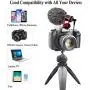 Smartphone Camera Video Microphone Kit,Tikysky ASMR Microphone for YouTube Windscreen 3.5mm Jack External Mic for Phone iPhone Samsung DSLR Canon Nikon with Mini Tripod Smartphone Camera Video Microphone Kit,Tikysky ASMR Microphone for YouTube Windscreen 3.5mm Jack External Mic for Phone iPhone Samsung DSLR Canon Nikon with Mini Tripod
