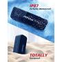 Mpow R6 Bluetooth Speaker TWS, Portable Bluetooth Speaker Waterproof IPX7, Mini Bluetooth Speaker Stereo Sound with Bass+, 30H Playtime Portable Wireless Speaker, for Home, Party, Outdoor