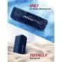 Mpow R6 Bluetooth Speaker TWS, Portable Bluetooth Speaker Waterproof IPX7, Mini Bluetooth Speaker Stereo Sound with Bass+, 30H Playtime Portable Wireless Speaker, for Home, Party, Outdoor