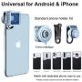 ULANZI 1.33XT Anamorphic Lens Filmmaking Phone Camera Lens,Mobile Phone Widescreen Movie Lens w Lens Bag and Filter Adapter by Filmic Pro for iPhone 11 Pro Max Pixel Samsung Galaxy OnePlus Filmmakers