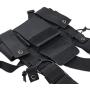 Lewong Universal Radio Chest Harness Bag Pocket Pack Holster  for Two Way Radio (Rescue Essentials)