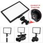 TOAZOE T119S RA CRI95 Super Slim LED Light Panel,3300K-5600K LED Video Light Panel, LCD Display Screen,Color Temperature and Brightness can be Adjusted with NP-F550 Lithium Battery