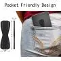 LOVEHANDLE Universal Grip For Smartphone and Mini Tablet - BLACK Elastic Strap with Black Base