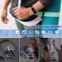 MorePro SPO2 Blood Oxygen Blood Pressure Heart Rate Monitor Waterproof Fitness Tracker Activity Tracker HRV Health Watch with Enhanced Sleep Monitor for Android iOS Women Men