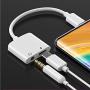 USB C to 3.5mm Headphone Audio Adapter Type c Charger Dongle Converter USBC Earphone Adaptor for Google Pixel 4 4XL 3 3XL 2 2XL, iPad Pro 2020 2019 2018, Samsung Note 10/S20 and More, White