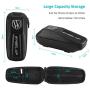 FlexDin Bike Frame Bag Waterproof Bicycle Top Tube Bag EVA Shell Shockproof Front Handlebar Pouch Holder for Cycling Accessories