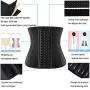 ECOWALSON Waist Trainer for Women Corset Cinher Body Shaper with Steel Bones and Extender