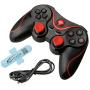 A-szcxtop Android Bluetooth Gamepad Wire Wireless Rechargeable Game Controller Support for Smart Phone,Pad,TV,TV Box with Android Platform 3.2 or Above